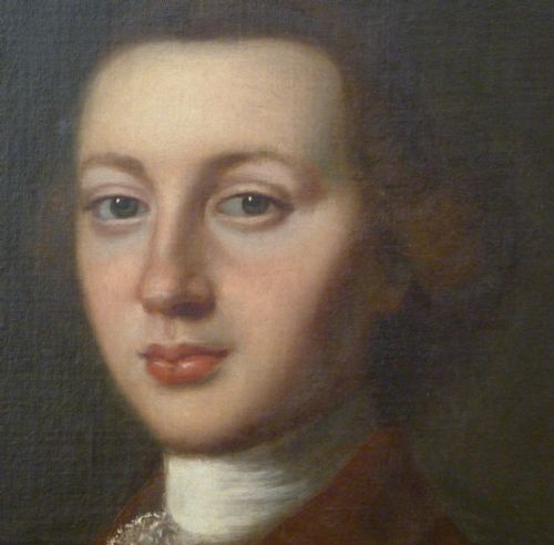 fig 2. Portrait of George Husey 1758, by Thomas Worlidge.
