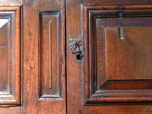 fig 2. Oak court cupboard c.1740