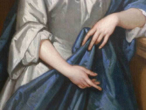 fig 2. Portrait of Mrs. Harrison 1719, by Sir Godfrey Kneller.