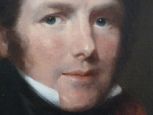 fig 2. SOLD....Portrait of Dr. William Bell c.1812; Scottish School.
