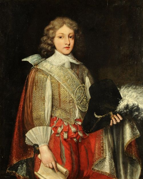 Sold....portrait of a Young Nobleman C.1635; Attributed to Gilbert Jackson.