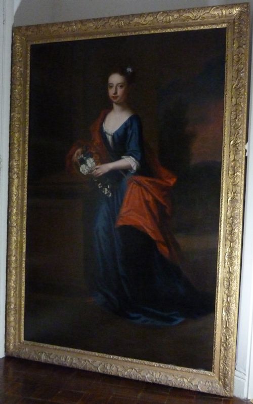 fig 1. SOLD....Portrait of a Young Lady c.1690-1700: By Charles D'Agar.