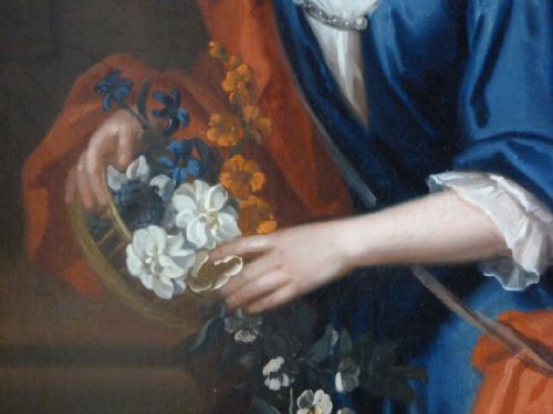 fig 2. SOLD....Portrait of a Young Lady c.1690-1700: By Charles D'Agar.