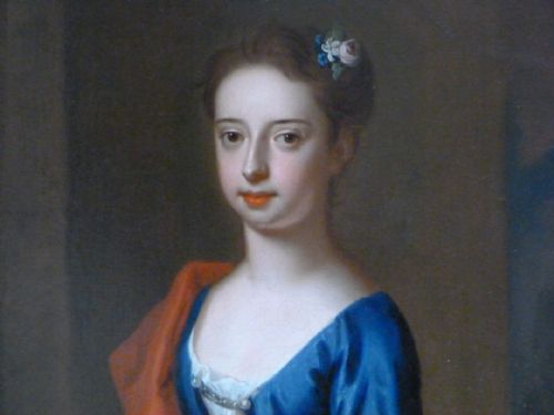 fig 3. SOLD....Portrait of a Young Lady c.1690-1700: By Charles D'Agar.