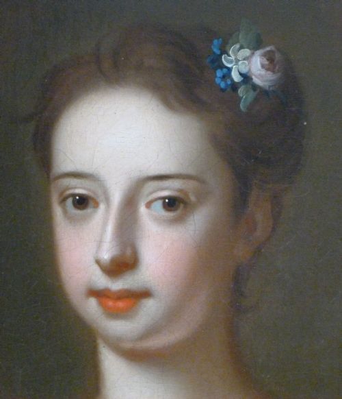 fig 4. SOLD....Portrait of a Young Lady c.1690-1700: By Charles D'Agar.