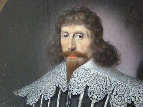 fig 2. Portrait of a Nobleman c. 1635; attributed to Cornelius Johnson.