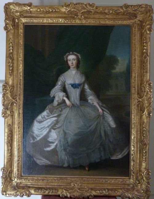 Portrait of a Young Lady C.1735; Circle of Charles Philips.