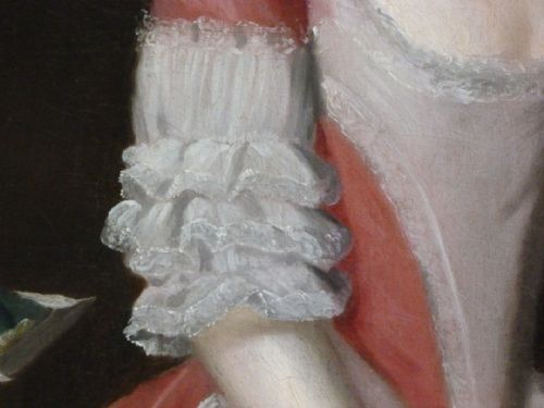 fig 4. SOLD....Portrait of Jane Brooke; Follower of Philip Mercier