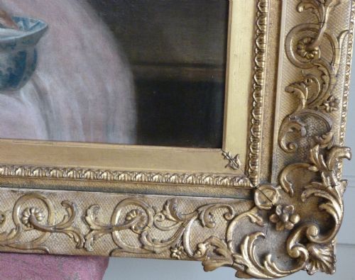 fig 5. SOLD....Portrait of Jane Brooke; Follower of Philip Mercier