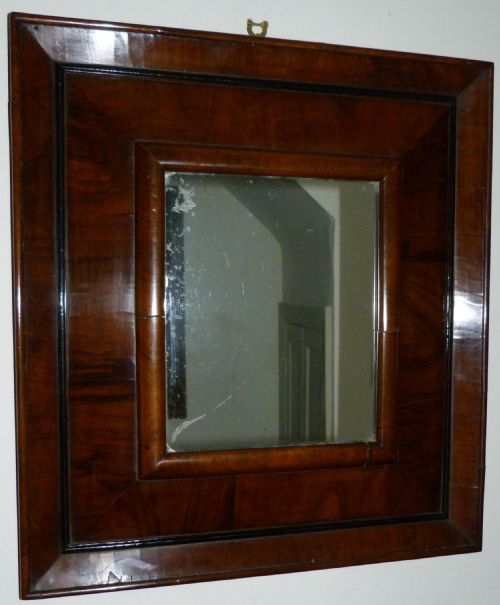 Walnut Mirror C.1720.