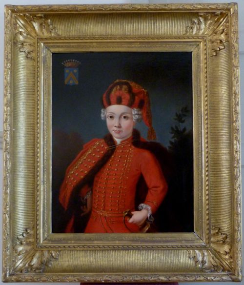 Portrait of the Marquis De Chavaudon De Sainte Maure C. 1770; Circle of Alexander Roslin.