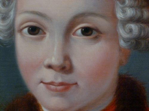 fig 3. Portrait of the Marquis de Chavaudon de Sainte Maure c. 1770; Circle of Alexander Roslin.