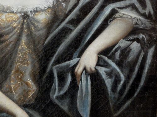 fig 3. Portrait of Catherine, Lady Copley c.1680; Circle of Caspar Netscher.