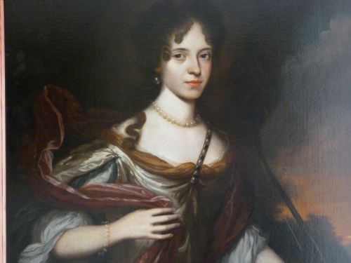 fig 2. Portrait of a Lady as the Goddess Diana c.1640; Circle or Studio of Jan Mytens.