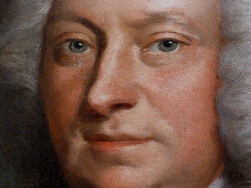 fig 3. SOLD....Portrait of Admiral Richard Lestock c 1740, attributed to John Wollaston.