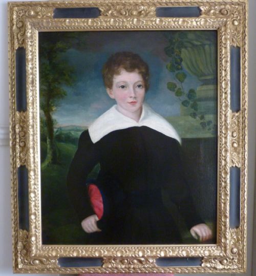 Portrait of a Young Boy, Early 19th Century; English School.