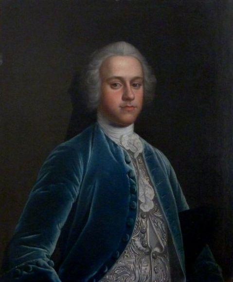 fig 1. Portrait of a Gentleman c.1745; Attributed to Petrus Johannes van Reyschoot.