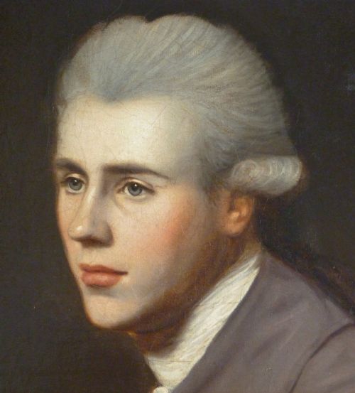 fig 2. SOLD....Portrait of a Gentleman c.1770; Circle of Joseph Wright of Derby.