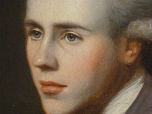 fig 3. SOLD....Portrait of a Gentleman c.1770; Circle of Joseph Wright of Derby.