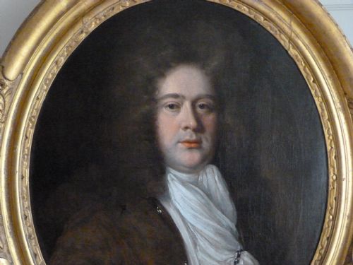 fig 1. SOLD....Portrait of Sir Nathaniel Johnson c.1680, later Governor of Carolina: Attributed to John Riley.