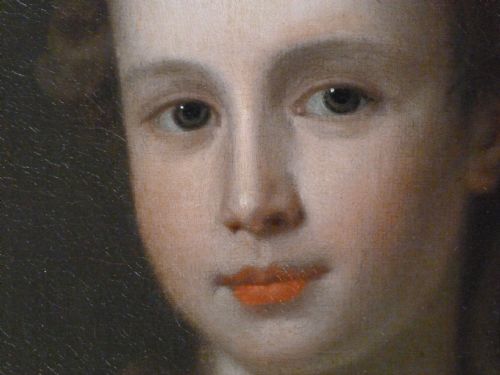 fig 3. Portrait of a Young Lady c.1735 by Bartholomew Dandridge.