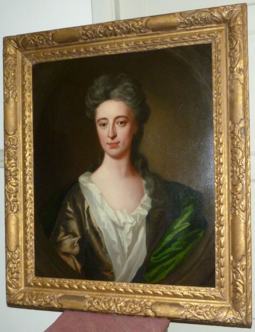 fig 5. Portrait of Mrs. Walford c.1710; Attributed to Charles Jervas.