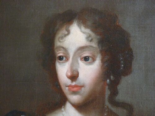 fig 2. Portrait of Princess Henriette Adelaide of Savoy c.1665; Continental School.
