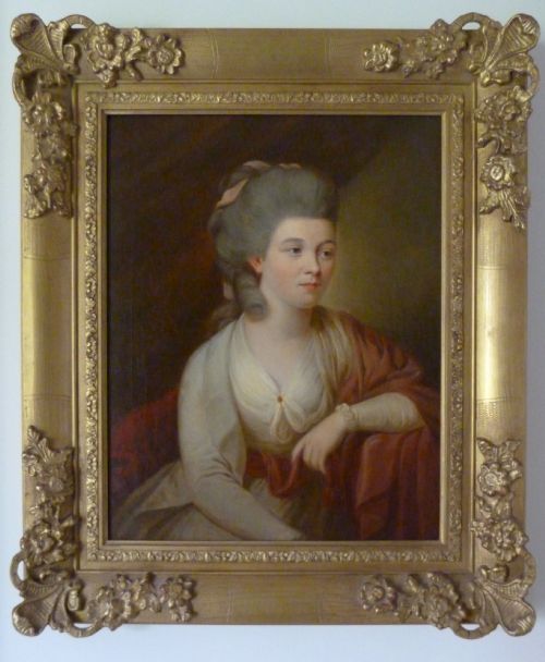 Portrait of Mrs Christian C1780; Attributed to John Foldsone.