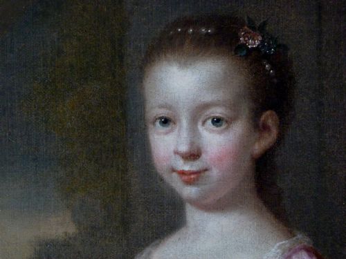 fig 2. Portrait of a Girl c.1735: Circle of Joseph Highmore.
