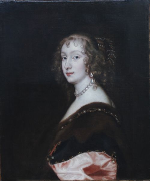 Portrait of Mary, Lady Killigrew C.1637: Studio of Sir Anthony Van Dyck.