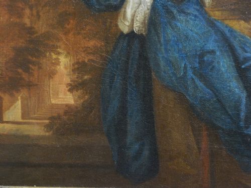PORTRAIT OF A YOUNG GENTLEMAN C1685 ATTRIBUTED TO JOHANN KERSEBOOM - ADDITIONAL PHOTO 4