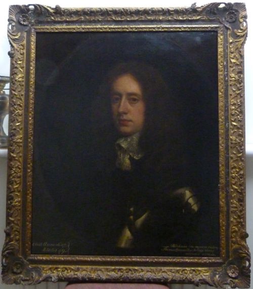 fig 1. Portrait, traditionally identified as Admiral Robert Blake c.1650: Circle of Robert Walker.