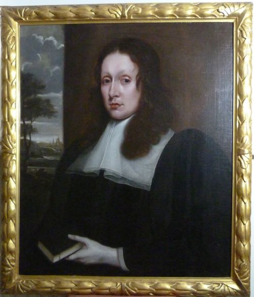 Portrait of Dr. Nathaniel Johnston C.1653: Attributed to John Hayls.