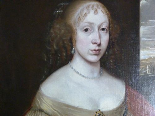 fig 1. PORTRAIT OF ANNE CUDWORTH, MRS. JOHNSTON c.1653: Attributed to John Hayls.