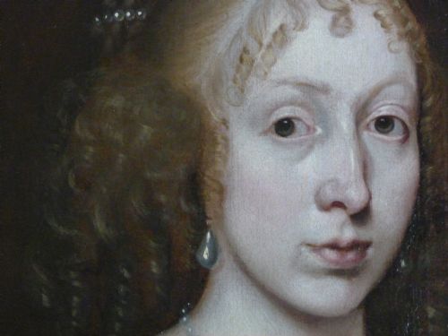 fig 2. PORTRAIT OF ANNE CUDWORTH, MRS. JOHNSTON c.1653: Attributed to John Hayls.