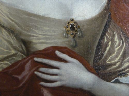 fig 3. PORTRAIT OF ANNE CUDWORTH, MRS. JOHNSTON c.1653: Attributed to John Hayls.