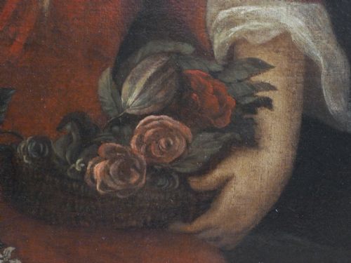 fig 3. Portrait of a Girl in Red c.1710; Follower of Kneller.