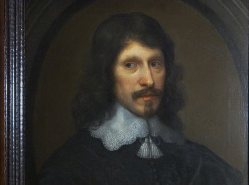 fig 2. Portrait of a Gentleman c.1650; Circle of Cornelius Johnson.