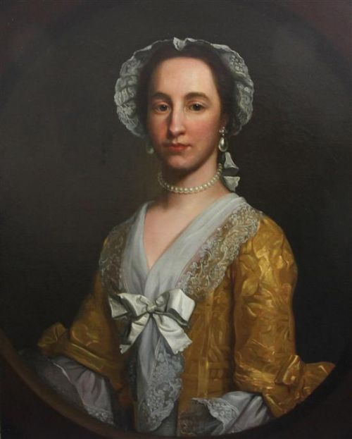 fig 1. Portrait of Johanna Warner 1753 by Francis Milner Newton R.A.