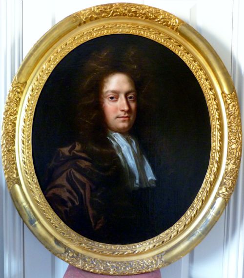 Portrait of   Richard Temple , First Viscount Cobham (?) C.1695; by John Closterman.