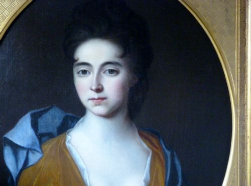 fig 1. Portrait of a Lady of the Keck family c.1715: Circle of Michael Dahl