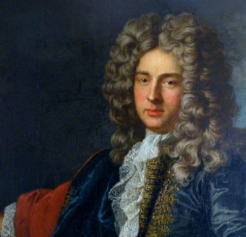 fig 2. Portrait of a French Nobleman c.1700; Studio or Circle of Hyacinthe Rigaud.