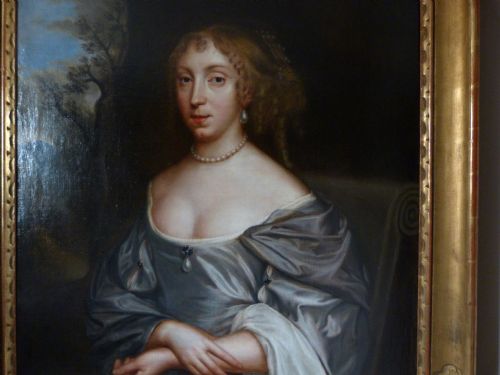 fig 1. Portrait of Lady Diana Cooke, Circle of Sir Peter Lely.
