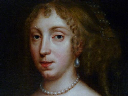 fig 2. Portrait of Lady Diana Cooke, Circle of Sir Peter Lely.