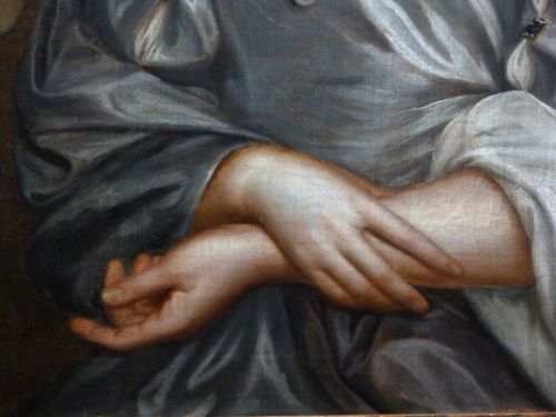 fig 3. Portrait of Lady Diana Cooke, Circle of Sir Peter Lely.
