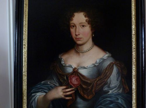 fig 1. Portrait of a Lady c.1680; Circle of John Michael Wright.