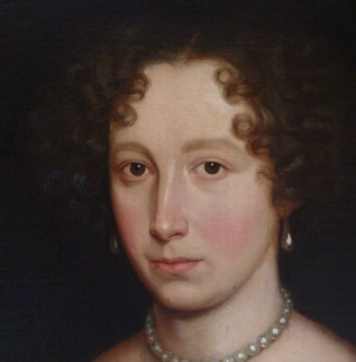 fig 2. Portrait of a Lady c.1680; Circle of John Michael Wright.