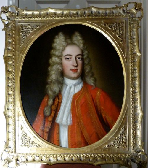 Portrait of William Mclennon C.1710: Attributed to John Scougall.