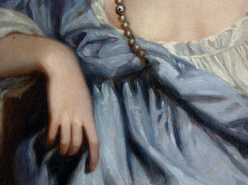 fig 3. Portrait of Mary Bagot, Countess of Falmouth and Dorset; after Lely.
