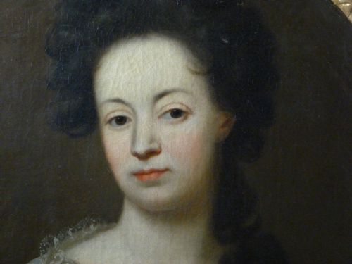 fig 1. Portrait of a Lady of the Chaworth-Musters Family of Annesley Hall, c. 1690-1700: Circle of Kneller.